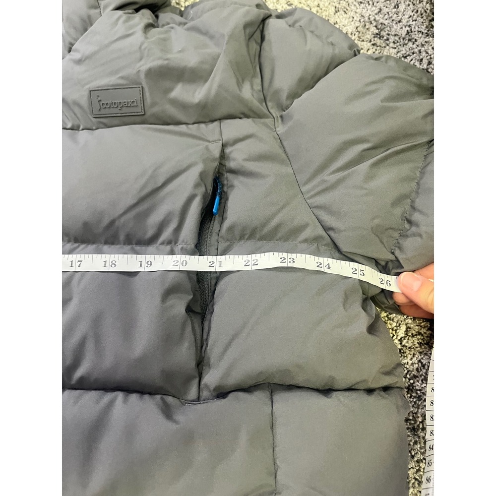 Cotopaxi Alivio Down Parka Mens XL Cinder Gray Puffer Jacket 650-Fill Winter - Picture 4 of 11